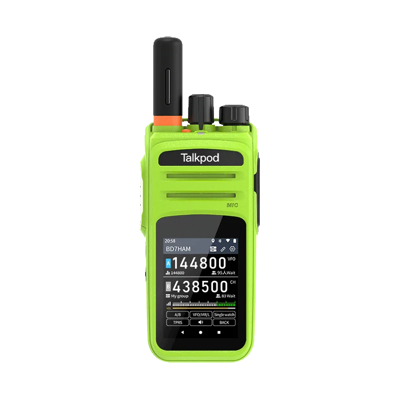 Talkpod N58PLUS Radio LTE POC 4G Wifi Bluetooth grabación 3200mAh GPS PTT pantalla táctil Zello Android InterPhone N58 versión mejorada