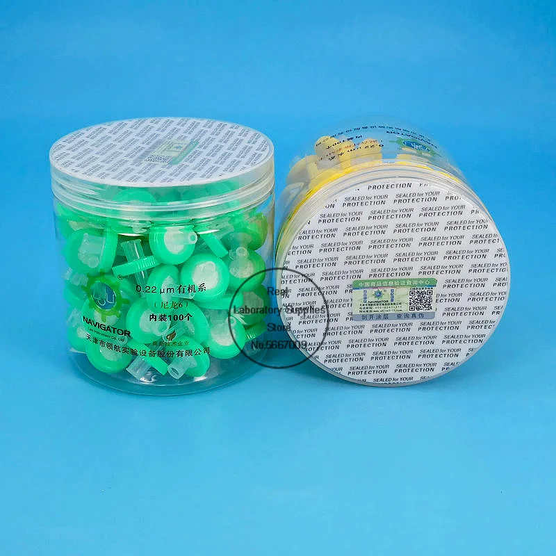 100 teile/los Labor 13mm 25mm Einweg Nadel Filter Aquo-system/Organische-system/PTFE 0,22/0,45um Membran Spritze Filter
