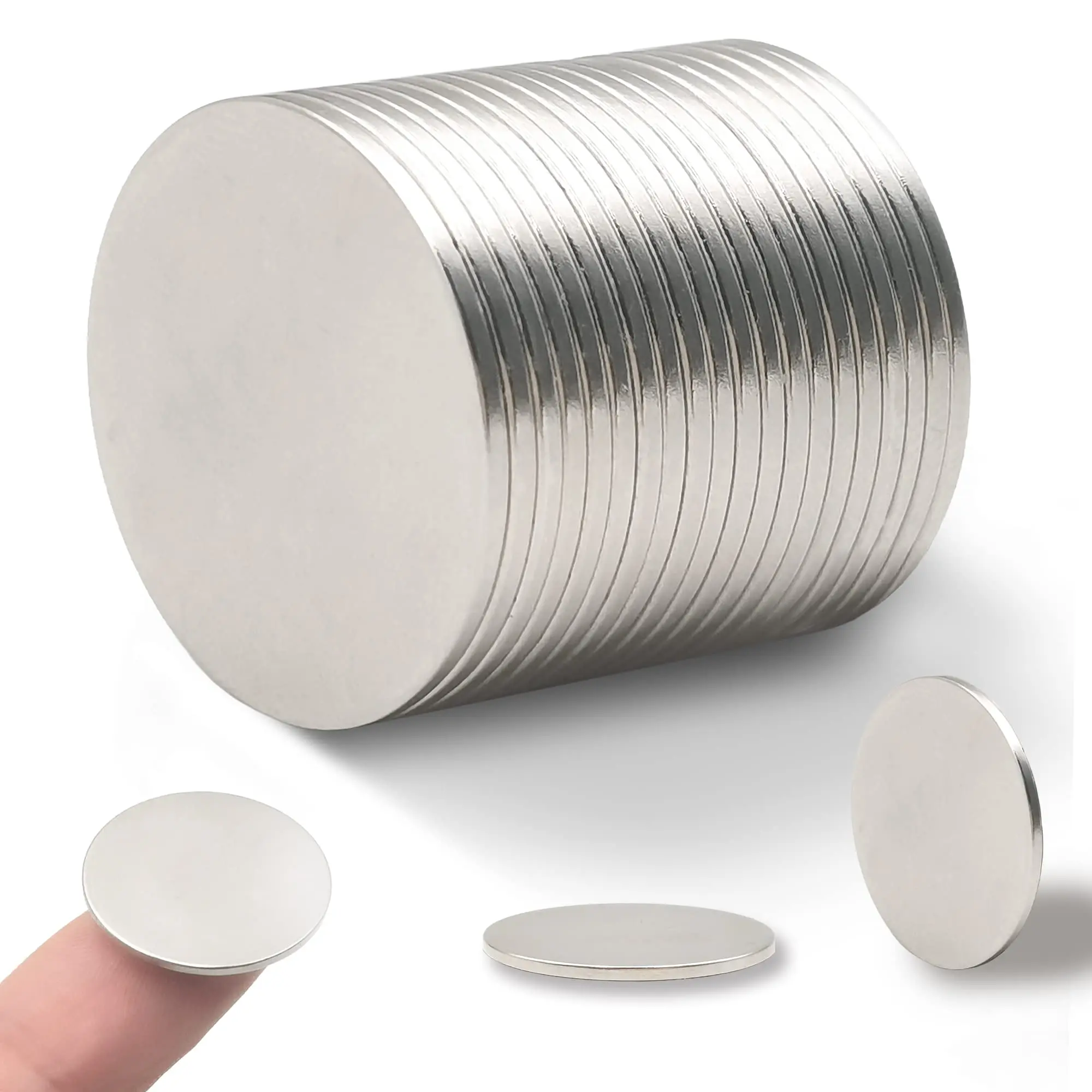 Magneti da frigorifero 20x1mm, magneti per lavagna, magneti per arti e mestieri, piccoli magneti, Mini magneti, magneti da ufficio