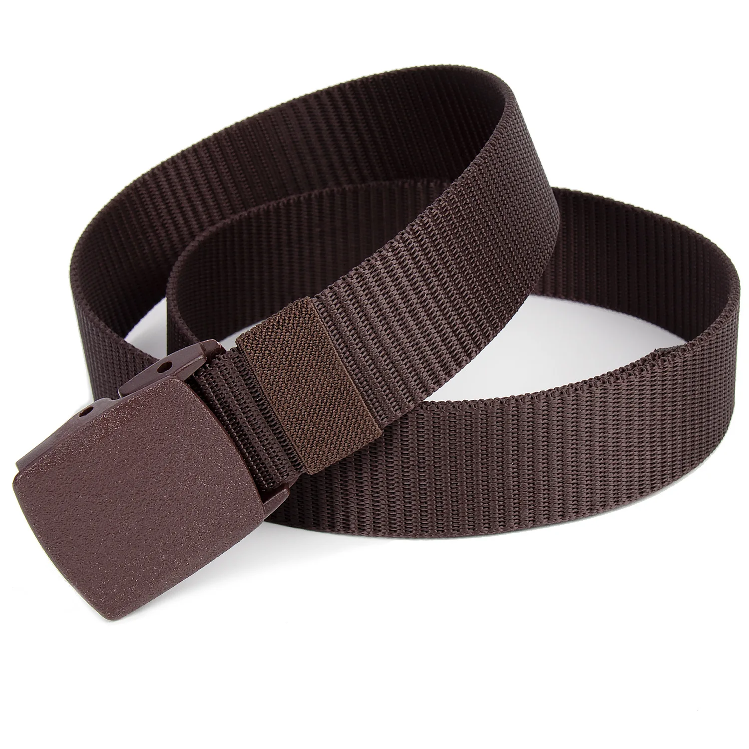 Men's outdoor all-around tactical belt Quick-drying durable woven fabric buckle type for hunting hiking training