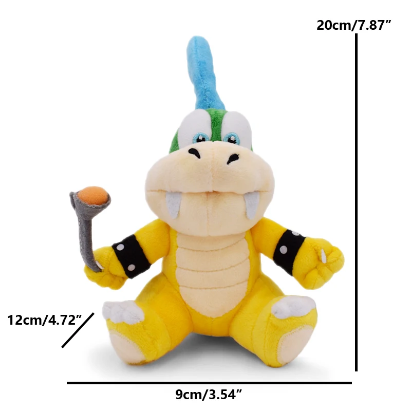 Peluche douce à l'effigie des personnages de Wendy, Lemmy, Roy, Imosquito, Morton, Ludultraviolet, 7 styles différents, jouet idéal comme cadeau, dessin animé ou à collectionner