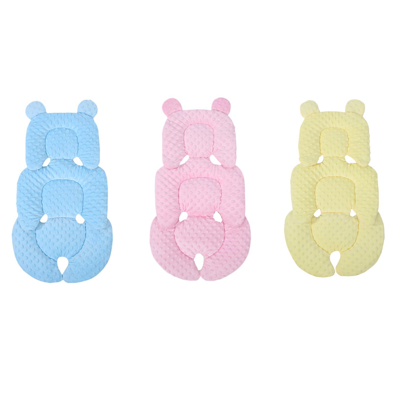 Engrossar forro esteira estofamento macio crianças carrinho de criança acessórios conforto universal almofada para carrinho de bebê carrinho de carro