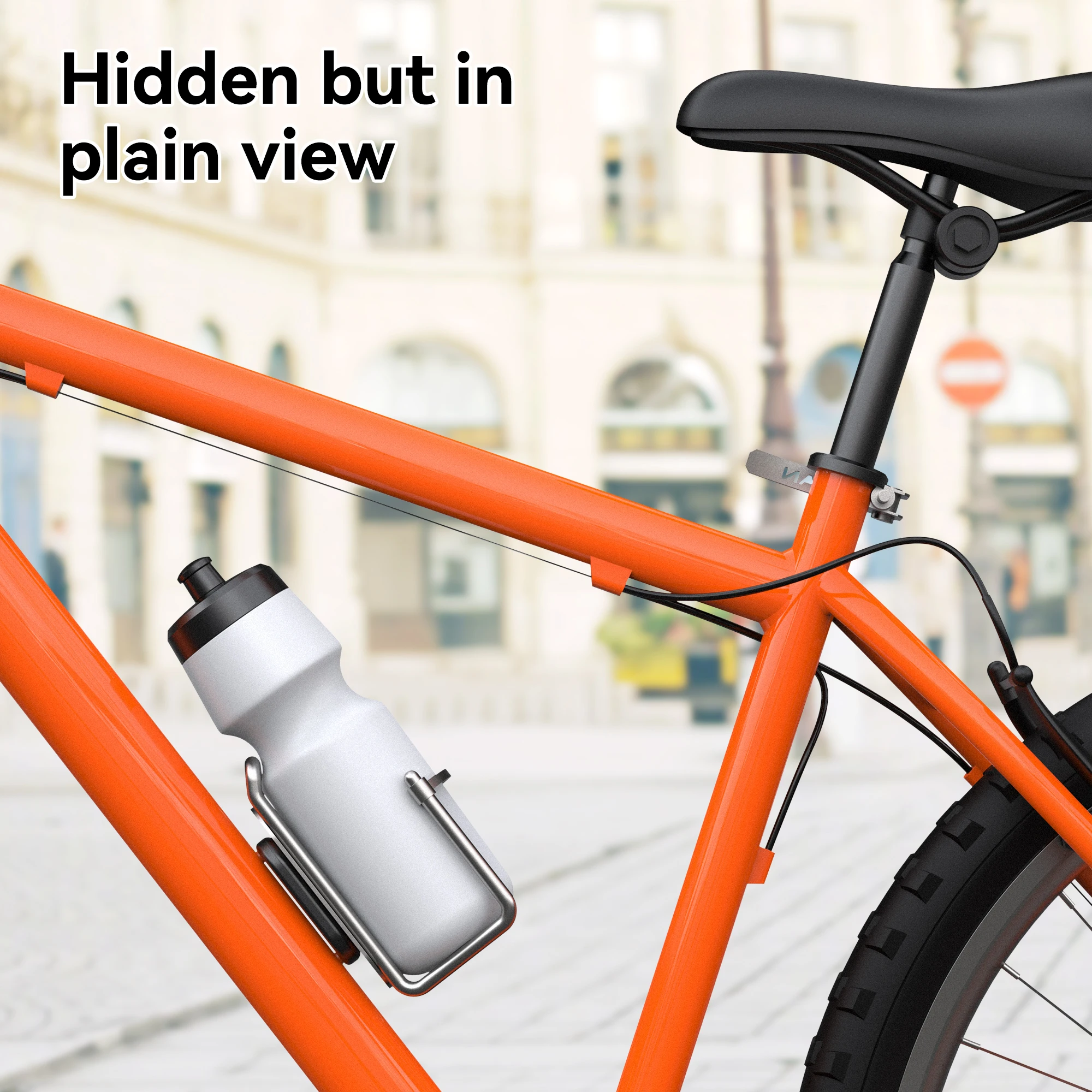 Pour Samsung SmartTag2 support de vélo caché vélo GPS Tracker étui pour Galaxy Smart tag 2 sous porte-bidon SmartTag2 support de boîtier