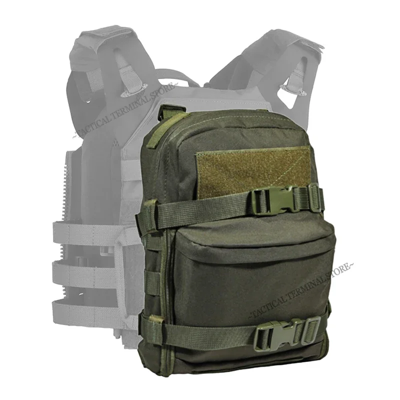 Taktische Trink Pack Platte Träger Molle Rucksack Zurück Panel Airsoft Zubehör Mini Tasche Outdoor Jagd Sport Wasser Tasche