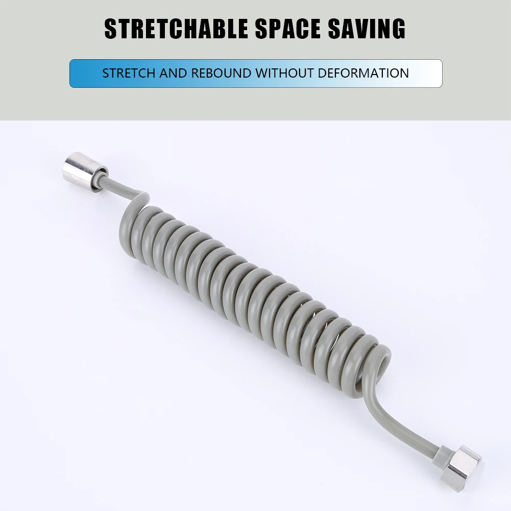 2/3/5M Flexibele Doucheslang Universele Veerverlenging Handsproeier Pijpconnector Veerbuis Badkamer Toilet Bidet Accessoires