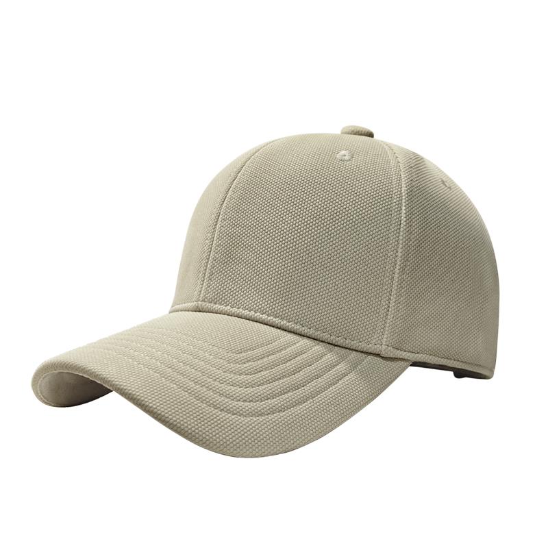 Unisex Pure Color Hard Top Baseball Cap Spring Autumn Simple Sun Protection Hat Korean Sle Face Slimming Duckbill Cap