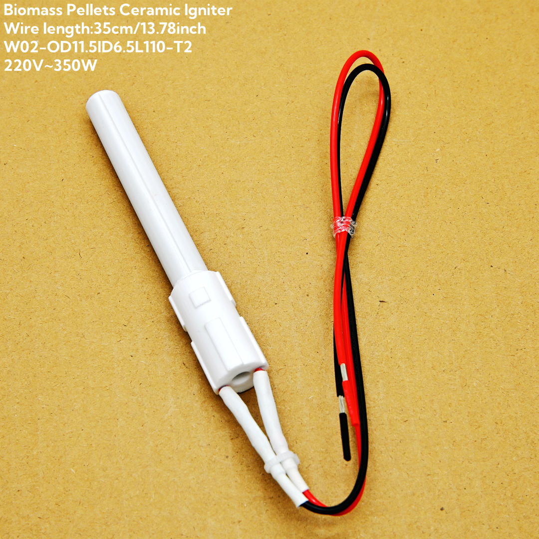 Керамический воспламенитель 220В 350Вт, быстрый зажигание для аксессуаров для бытовой техники, воспламенитель печи 110мм