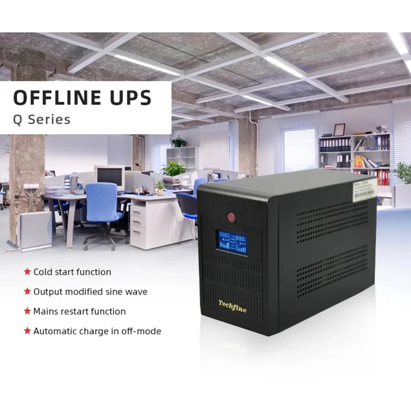 800VA 480W sin conexión STANDBY UPS 600VA 650VA 800VA 1000VA 220V UPS UPS de respaldo para computadoras de escritorio