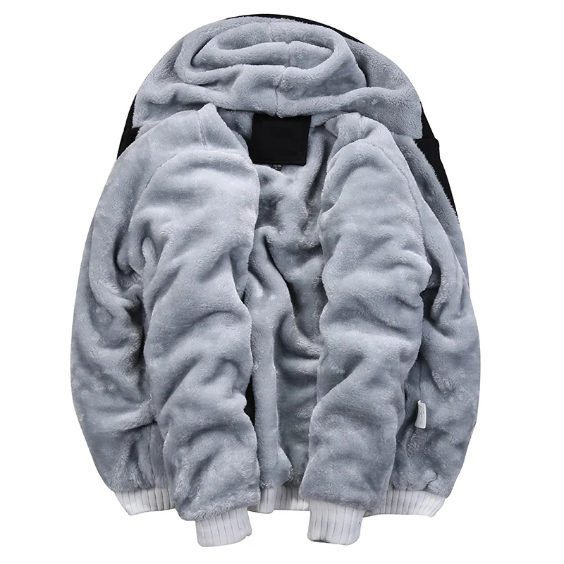 Veste polaire plus épaisse + pantalon pour hommes, ensemble de survêtement Moleton Masculino, sweat à capuche d'hiver décontracté, sweat-shirt chaud + pantalon M-4XL