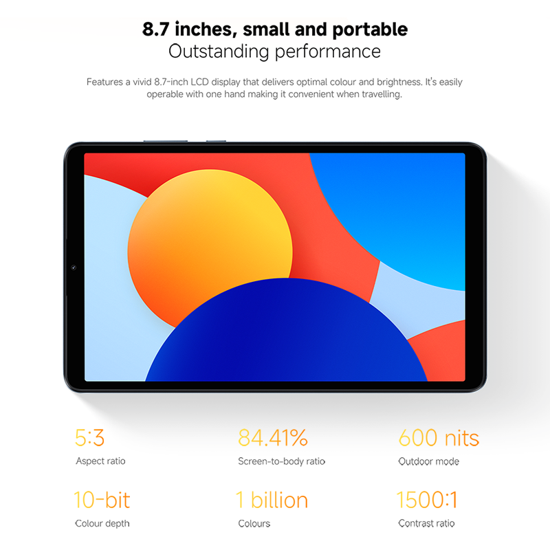 Глобальная версия Xiaomi Redmi Pad SE 8,7 ЖК-дисплей, 6650 мАч, аккумулятор, 8-мегапиксельная камера, 90 Гц, Octa-core, процессор, 18 Вт, быстрая зарядка