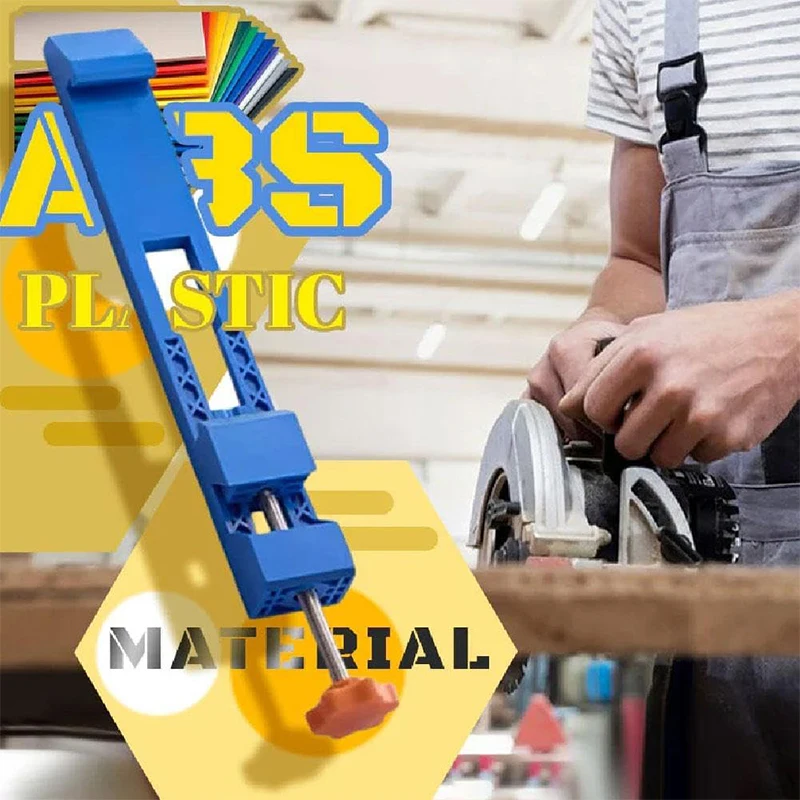 High-quality Adjustable Cutting Machine Base Guide Rail ABS Circular Saw Milling Positioning Clamps Lock The Cutter Base