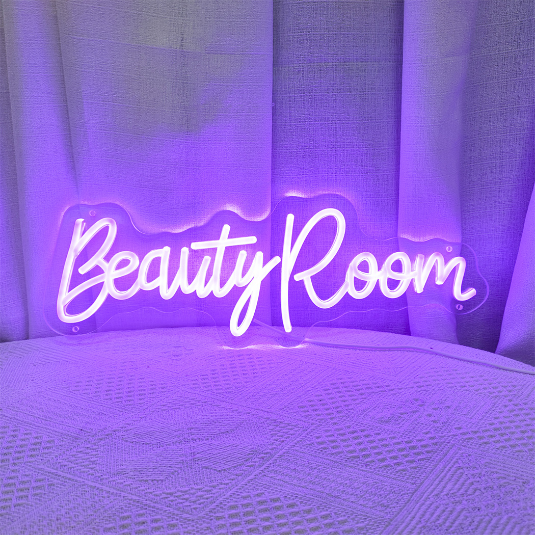 LED Four Colors Beauty Room Neon Light For Spa Barber Shop Nail Brows Lashes Salon Studio Wall Business Store LED Neon Sign Lamp