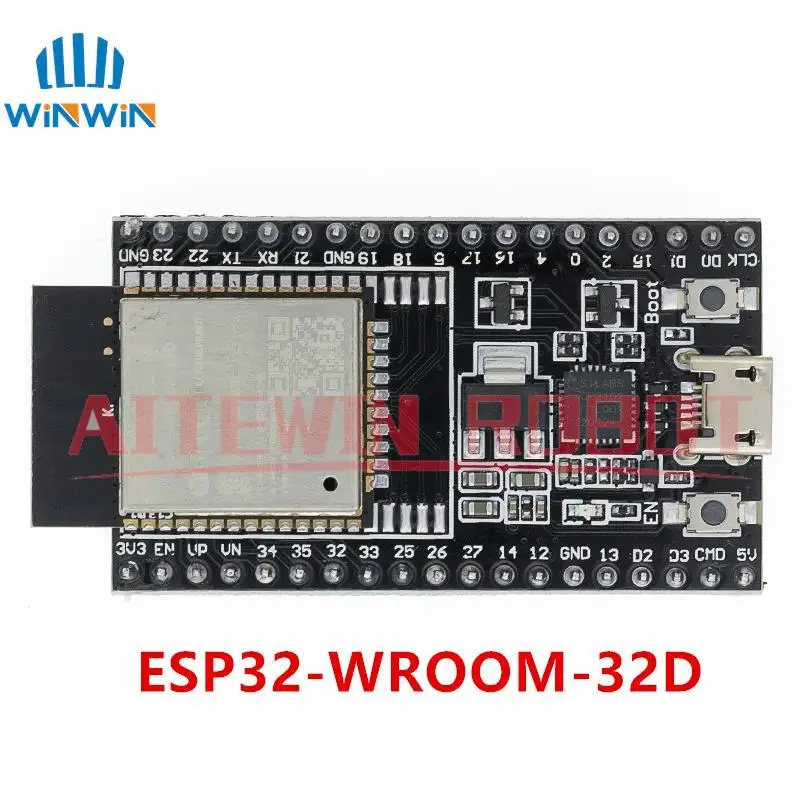 Placa central ESP32-DevKitC Placa de desarrollo ESP32 ESP32-WROOM-32D ESP32-WROOM-32U WIFI + compatible con Bluetooth IoT NodeMCU-32