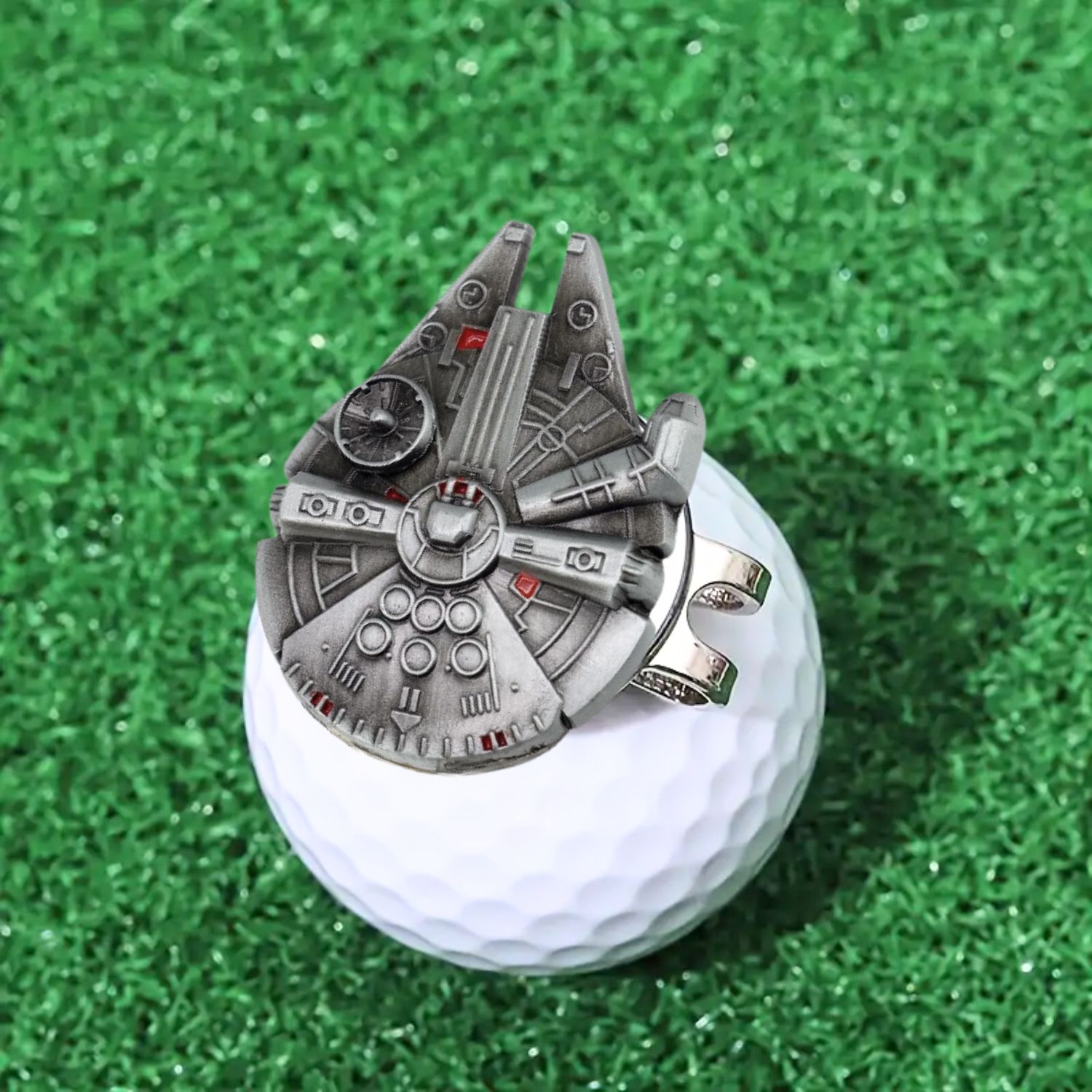 Premium Golf Ball Marker with a Standard Magnetic Hat Clip, Funny Golf Ball Marker Hat Clip for Men Women,Great Golf Accessories