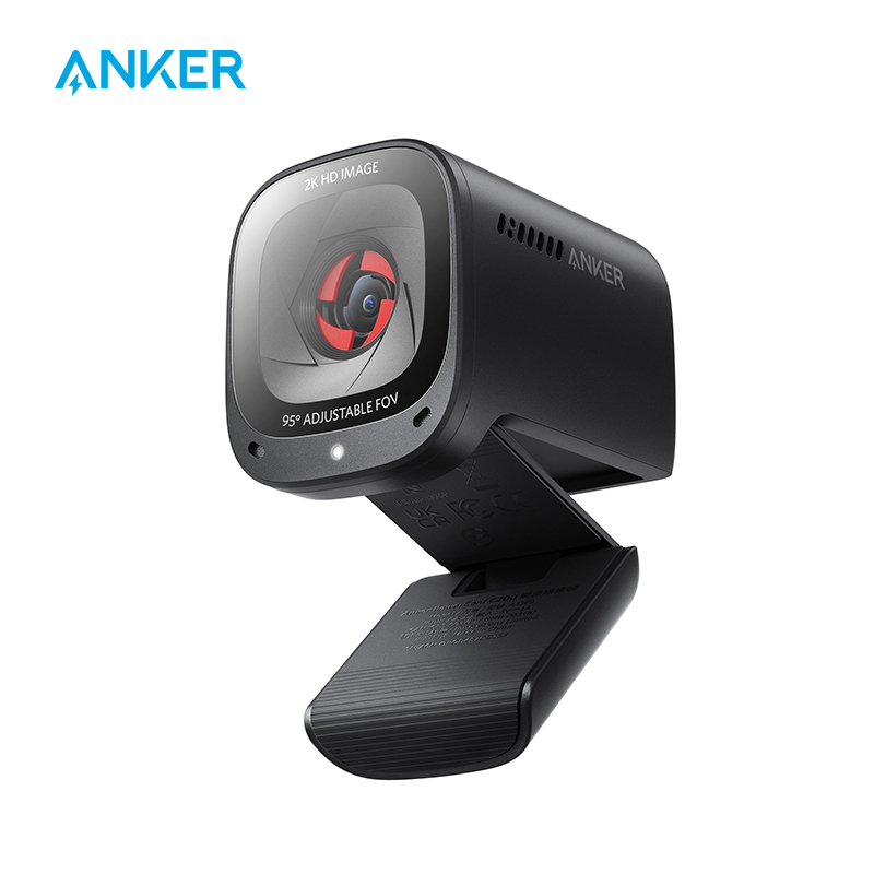 Anker PowerConf C200 2K Webcam Cho Máy Tính Laptop Mini Usb Web Camera Loại Bỏ Tiếng Ồn Micro Stereo Web Cam