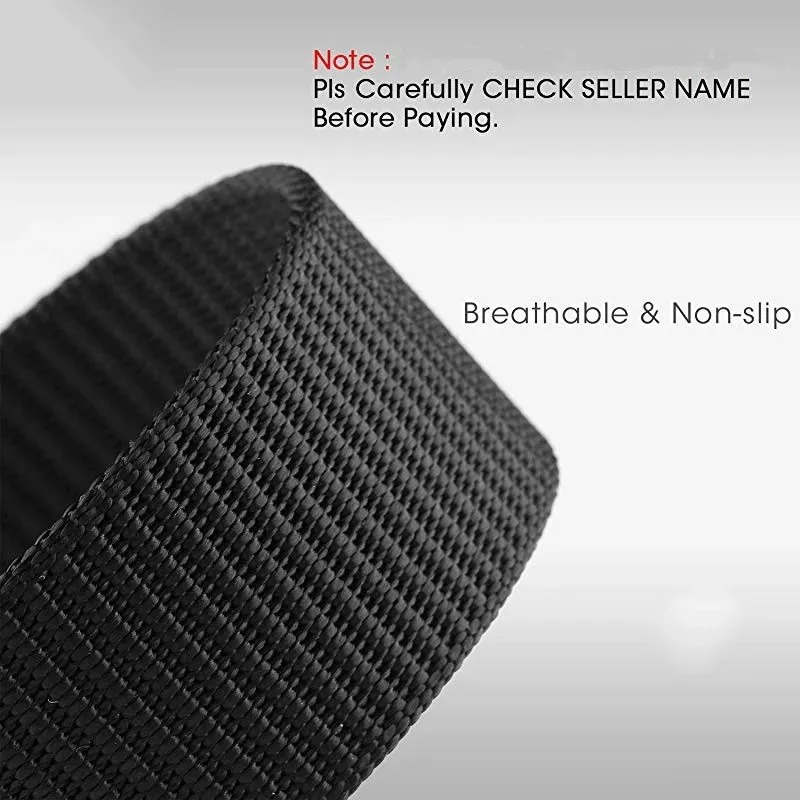 Cintura in tela con fibbia automatica da uomo Cintura da allenamento militare per sport all'aria aperta a sgancio rapido Accessori sportivi in vero nylon morbido Cintura nera da uomo e da donna