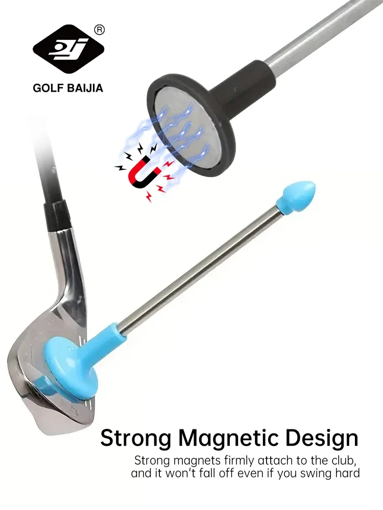 Golf Club Lie Angle Adjust Tool Magnetic Golf Cutter Direction Indicator Golf ClubAlignment Stick lmprove Game Skill Training