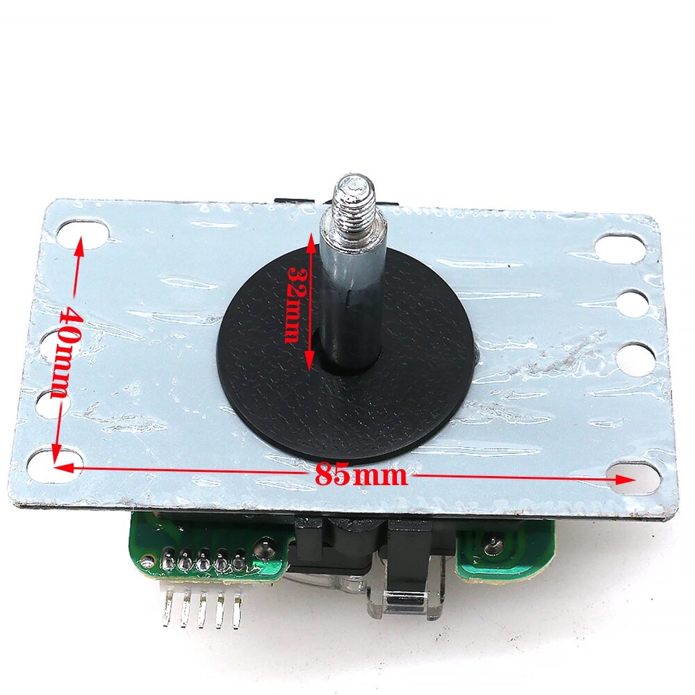 Copiar joystick sanwa com conector de 5 pinos, 8 vias, clássico, quadrado, restritor, máquina de jogo de arcade, vara neo geo, peças diy