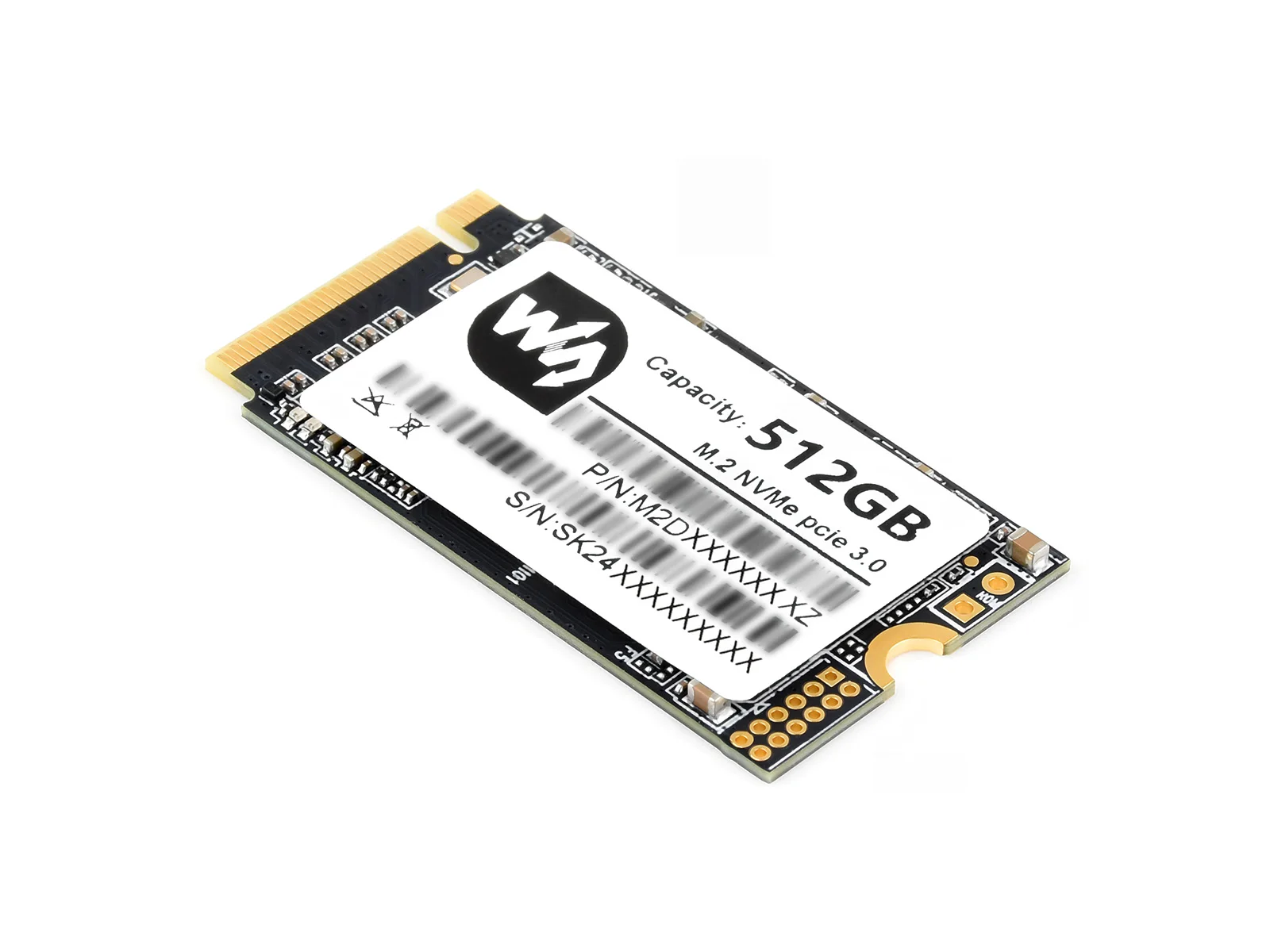 SK NVMe SSD M.2 2242 PCIe Gen3x4 Internal Solid State Drive, 3D TLC, for Laptop PC Raspberry Pi 5, 128GB/256GB/512GB