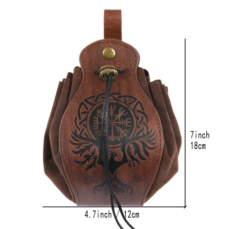 กระเป๋าหนัง PU สำหรับ DND DICE BAG ถาดเดรสลายดอกดีไซน์เซลติก5 dompet koin ไอเดียของขวัญ