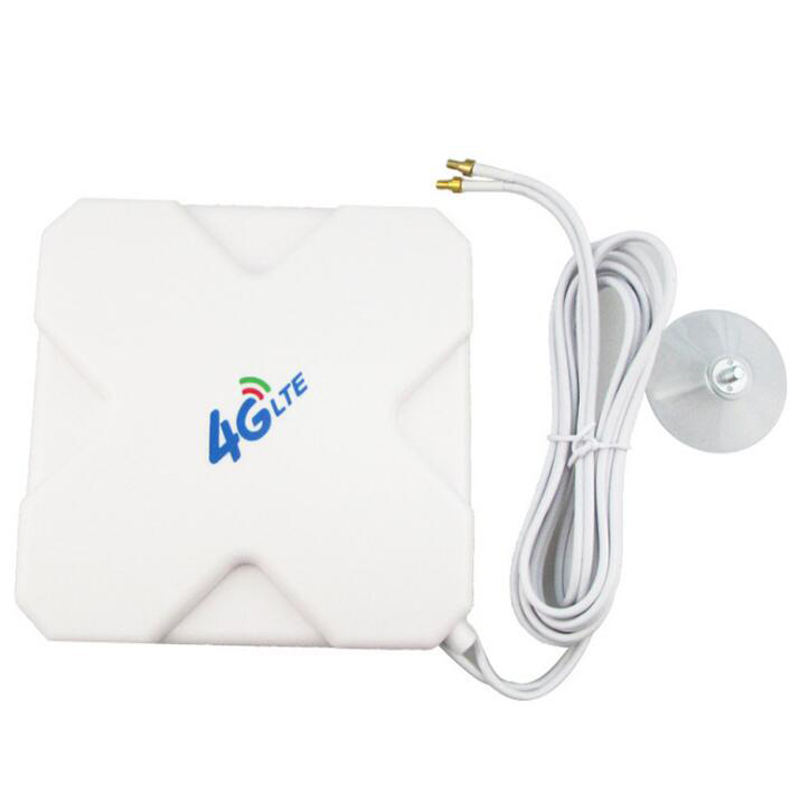 NEW Antennas 3G 4G LTE Mimo Antenna 35dBi Dual TS9 CRC9 SMA for Huawei ZTE for 4G Modem Router Signal Amplifier 2M Cable