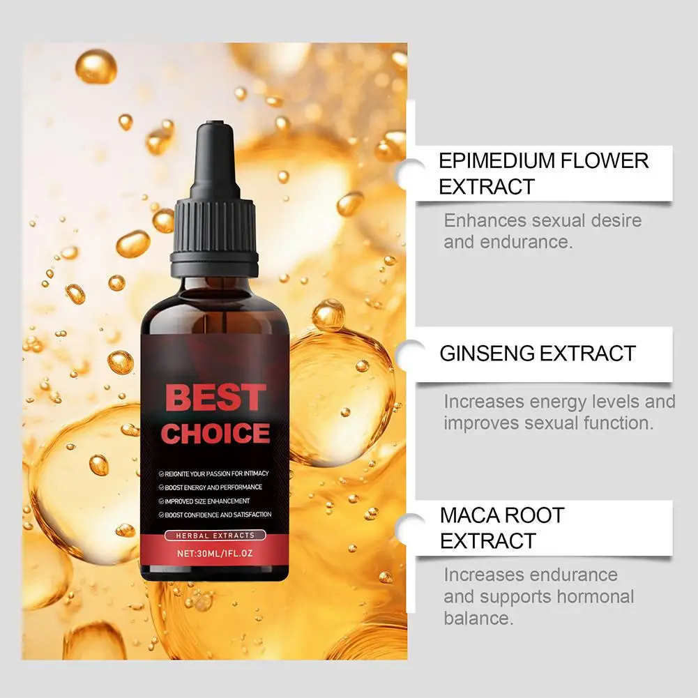 30ml Secret Drops For Strong Men Increase Sexual Sensitivity Men Stamina Boosting For Adult Dropshipping S4T2