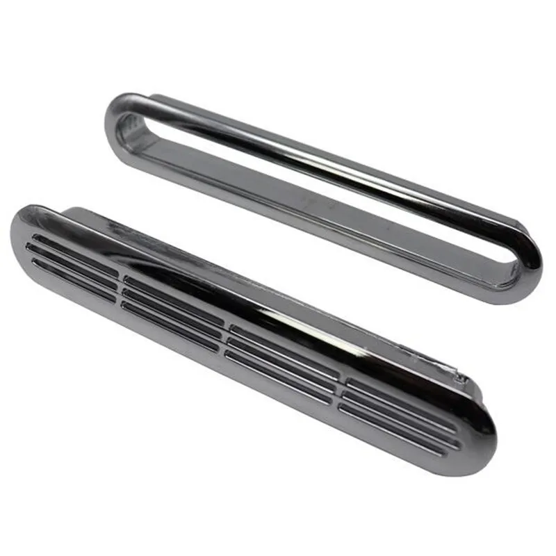 Овальные жалюзи из АБС-пластика для вентиляции вентиляционного отверстия для шкафа, гардероба, обувного шкафа, решетки, мебельная фурнитура, аксессуары