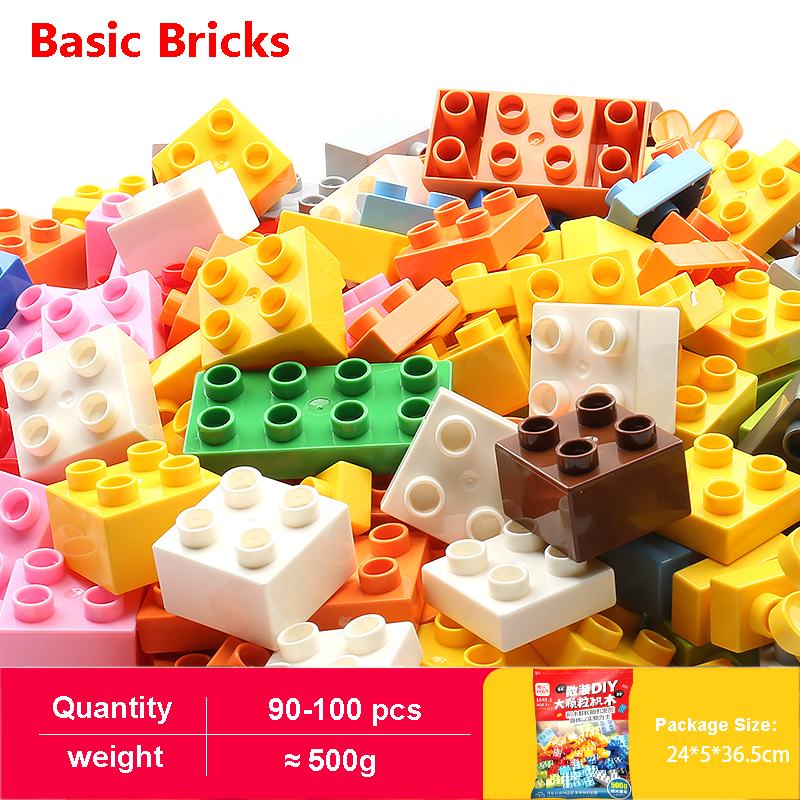BULK Big Particle Building Block อุปกรณ์เสริมสัตว์บ้าน DIY ประกอบอิฐเด็ก 3-6 ปีของเล่นเพื่อการศึกษาและของขวัญ