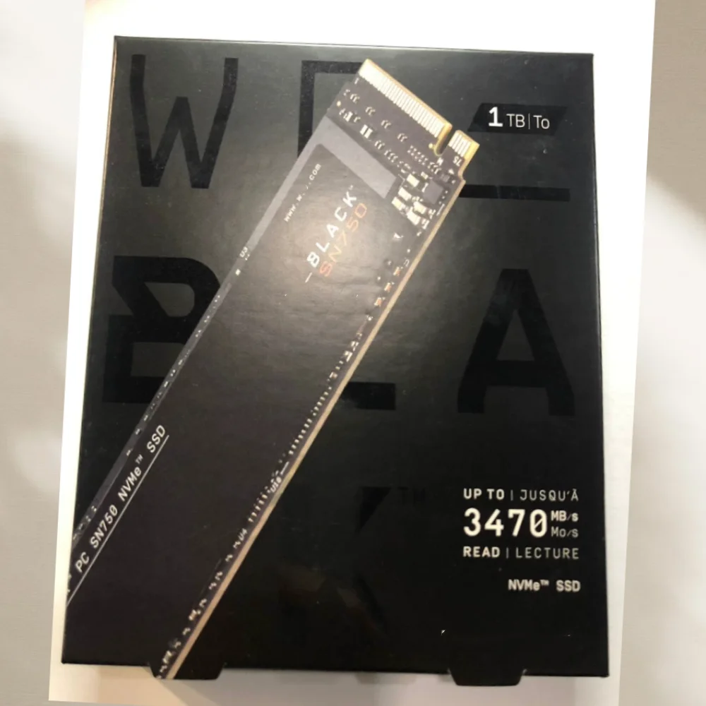 Original para WD Western Digital SN750 SN770 SSD interno 250GB 1TB 500GB 2TB NVMe M.2 2280 PCIe 3,0 4,0 X4 para ordenador portátil de juegos