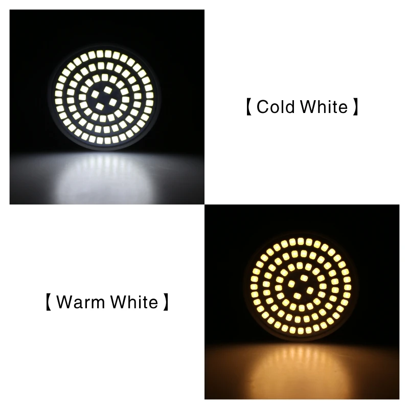 Lampada LED-Birne E27 E14 MR16 GU10 220 V Bombillas LED-Tischlampe Strahler 48 60 80 LED Lampara Spotlicht