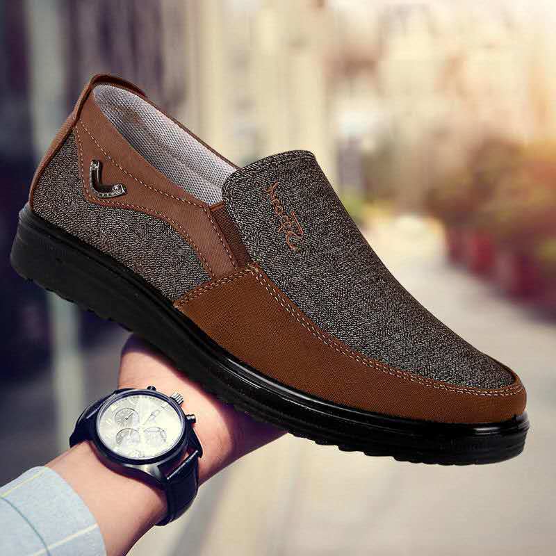 Schuhe Männer Leinwand Sommer Klassische Faulenzer Männer Casual Schuhe Atmungsaktive Wanderschuhe Flache Männer Schuhe Zapatos Turnschuhe Plus Größe 2023