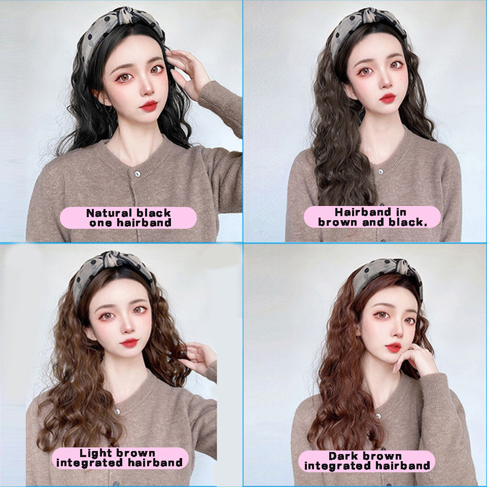 人工巻き毛ウィッグ,長い巻き毛,自然にシームレス,日常着,ファッション,かわいい,18インチ