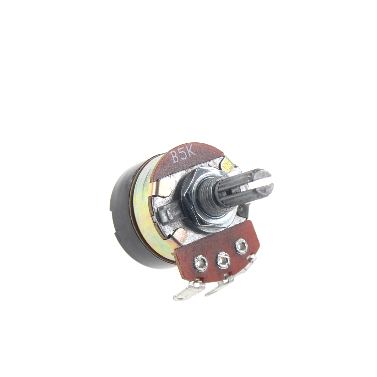 2PCS WH138-1 adjustable resistance speed regulator with switch potentiometer length 20mm B5K B10K B20K B50K B100K B250K B500K