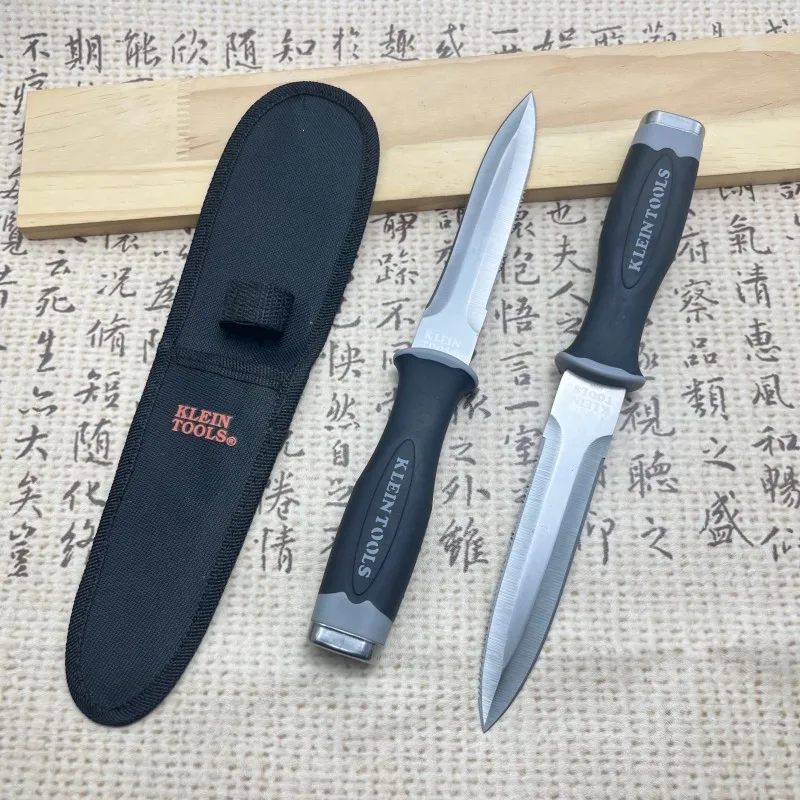 Cuchillo táctico militar de alta dureza para exteriores, Edc, autodefensa, cuchillo de supervivencia multiusos para acampar, cuchillo de corte afilado