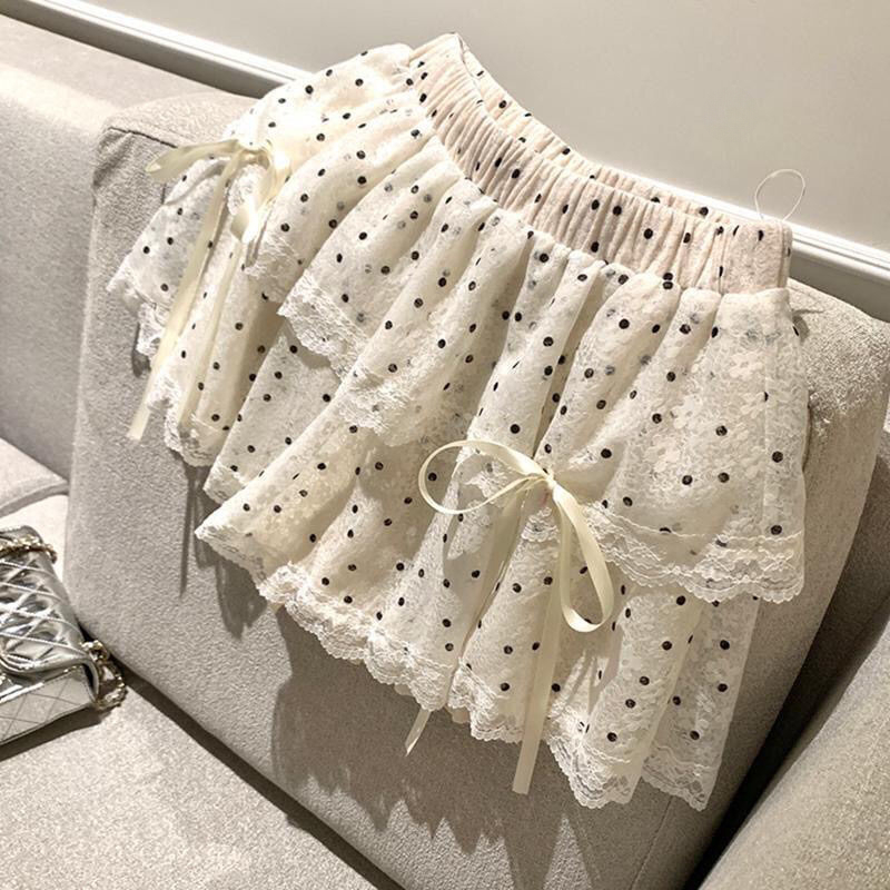 Japonês kawaii saias femininas 2000s vintage y2k roupas rosa a linha magro lolita mini saias doce cintura alta rendas outfits verão