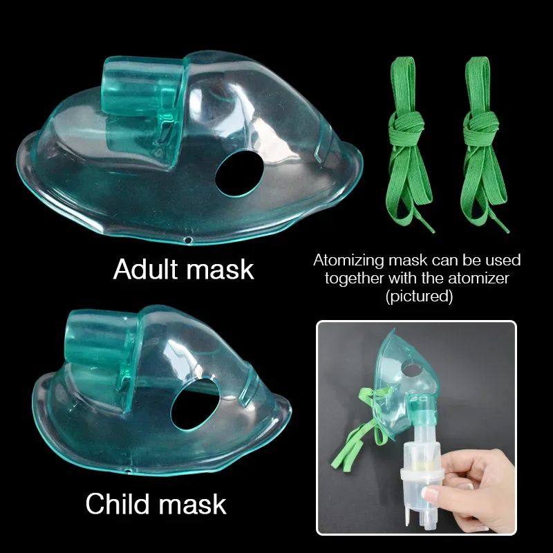 Juego de inhalador para niños y adultos, catéter de inhalador de tubo suave, nebulizador, taza, filtros, compresor de aire para el hogar familiar, atomización, cuidado de la salud