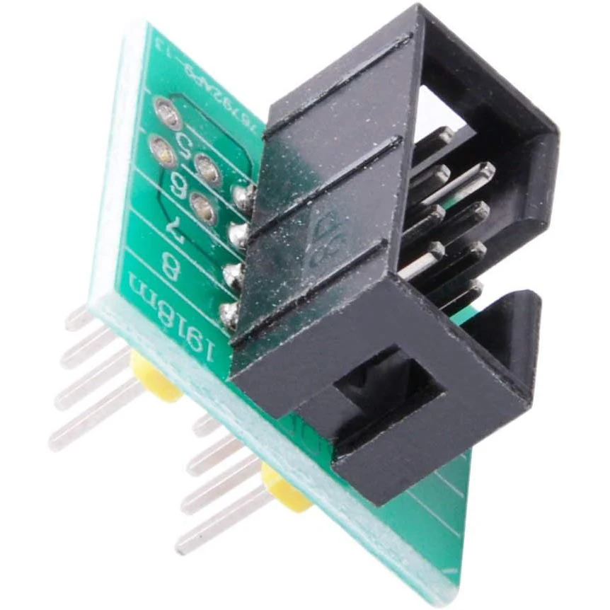 ICテストクリップとソケットアダプター、アダプターボードモジュール、ケーブルプログラミング付きフラッシュチップ、soic8、sop8