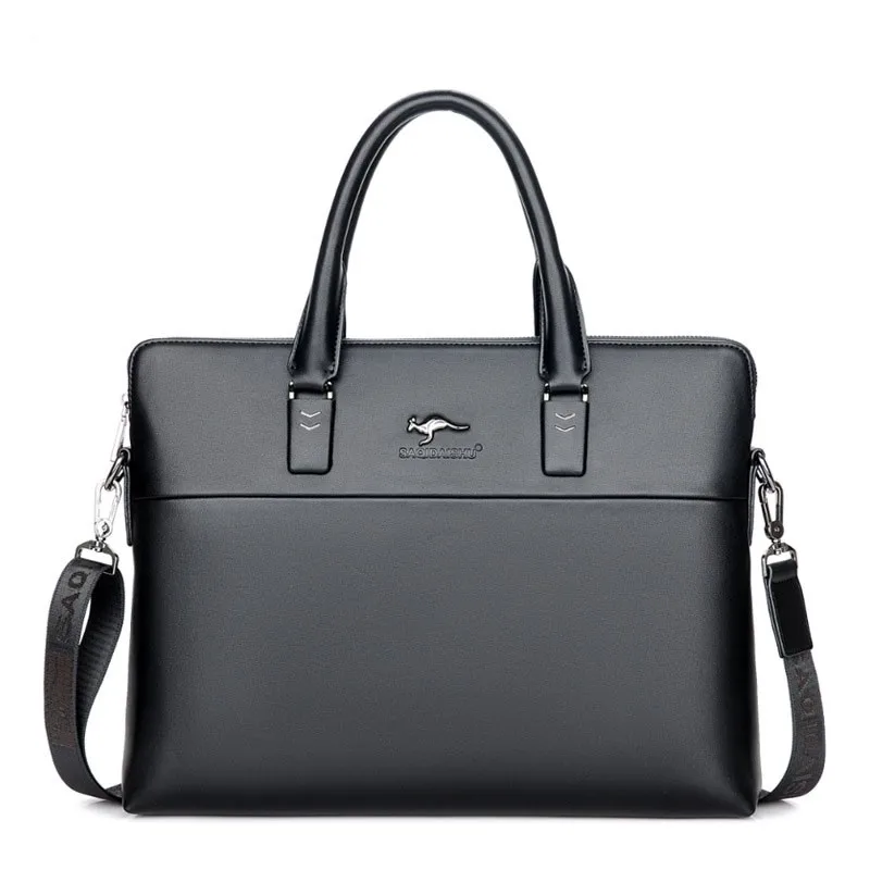 Männer Leder Schulter Tasche Business Für Mann Berühmte Marke Umhängetasche Messenger Computer Tasche Männlichen Anwalt Luxus Handtaschen Bolso Hombre