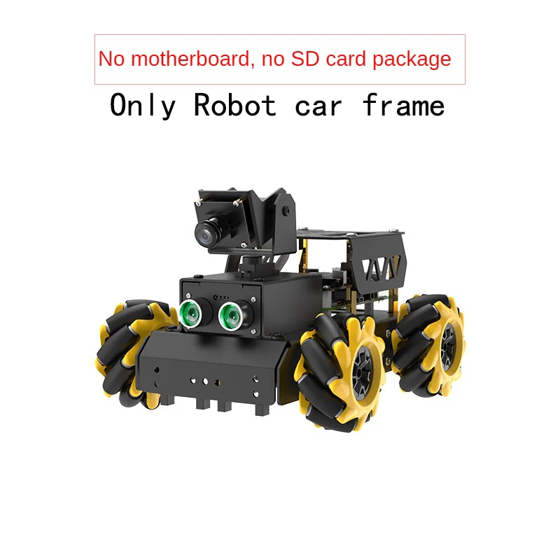 4WD TurboPi Mecanum Wheel Motor Robot Car for Raspberry Pi 4B 4GB Camera for Starters Open Source Programmable Robot Car DIY Kit