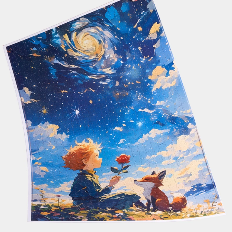 1000-teiliges Puzzle für Erwachsene, Puzzle für kleine Jungen, Spielzeugpuzzle, Intelligenz, Stressreduzierung, Cartoon-Puzzle, Festival-Geschenk