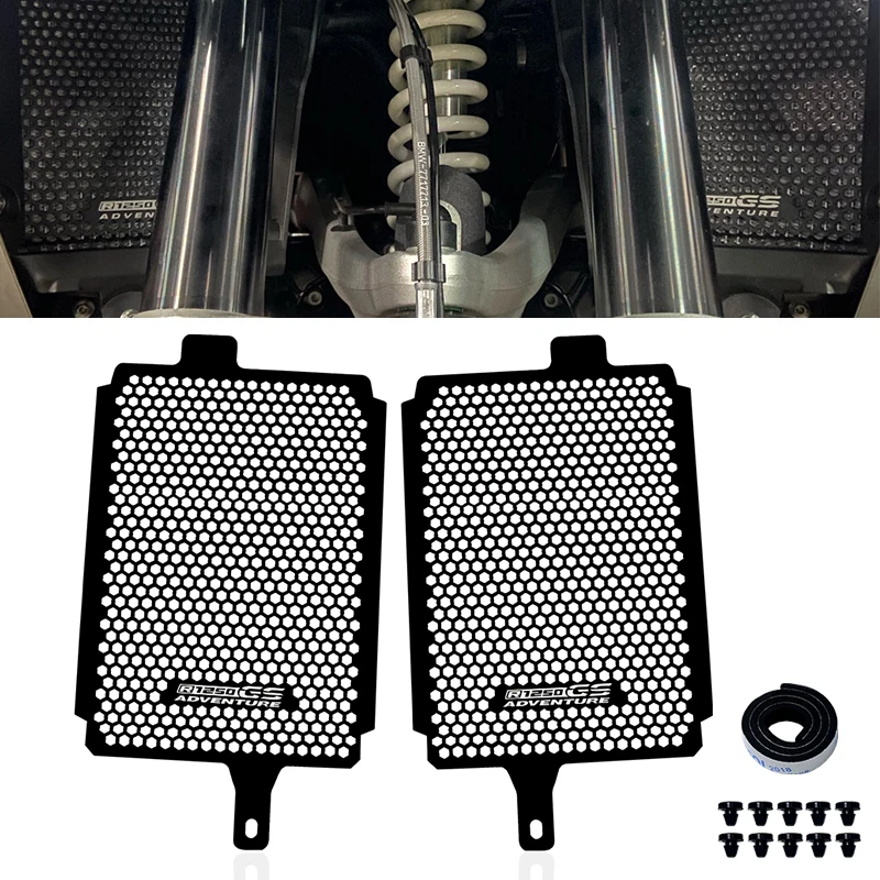 2023 para bmw r1250gs r 1250 gs aventura exclusivo te rallye 2019 2020 2021 motocicleta grade de radiador guarda capa protetor
