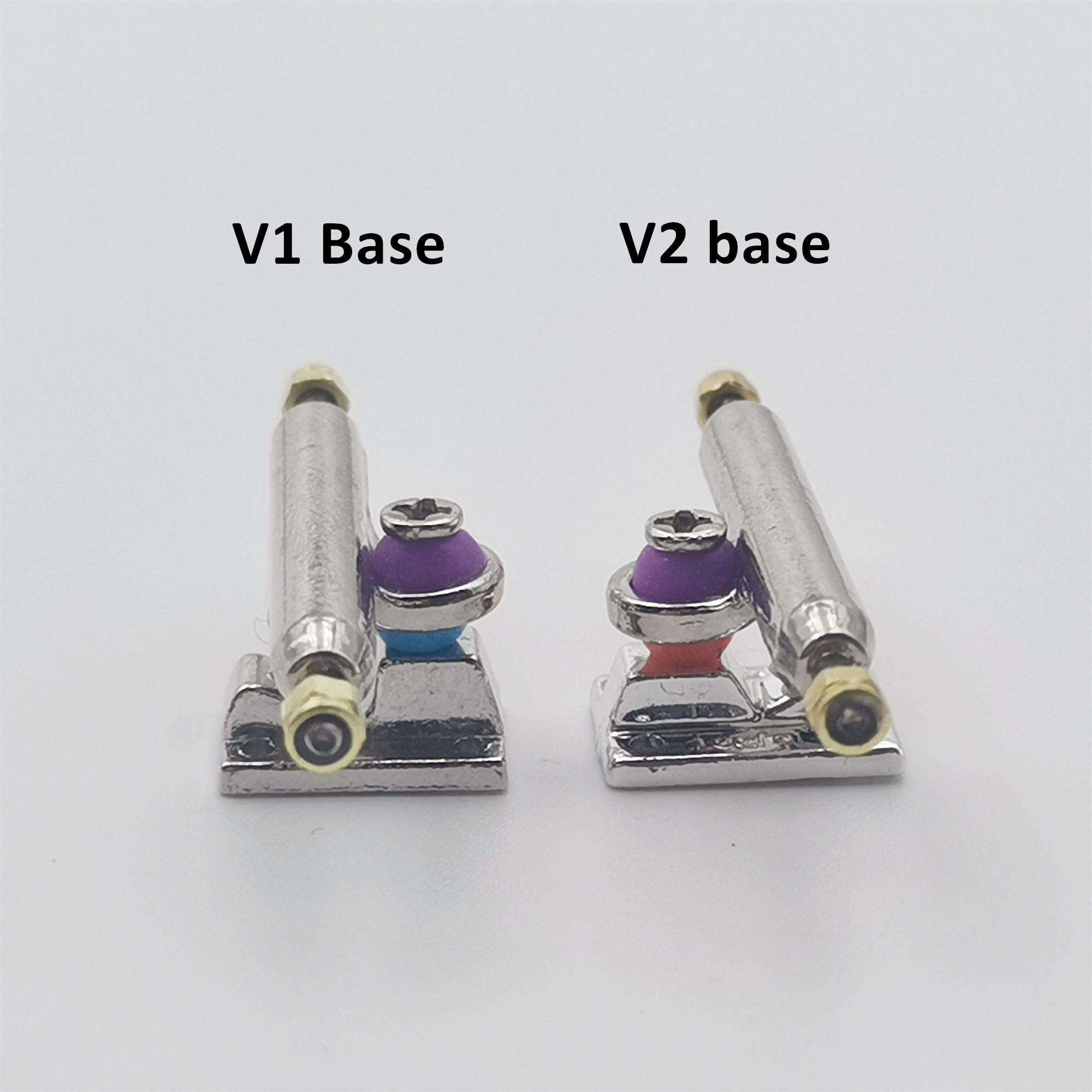 34mm 32mm Fingerboard Trucks V1 Base with Soft Bushing For Professional Finger Skateboard Mini Skate Board Toys