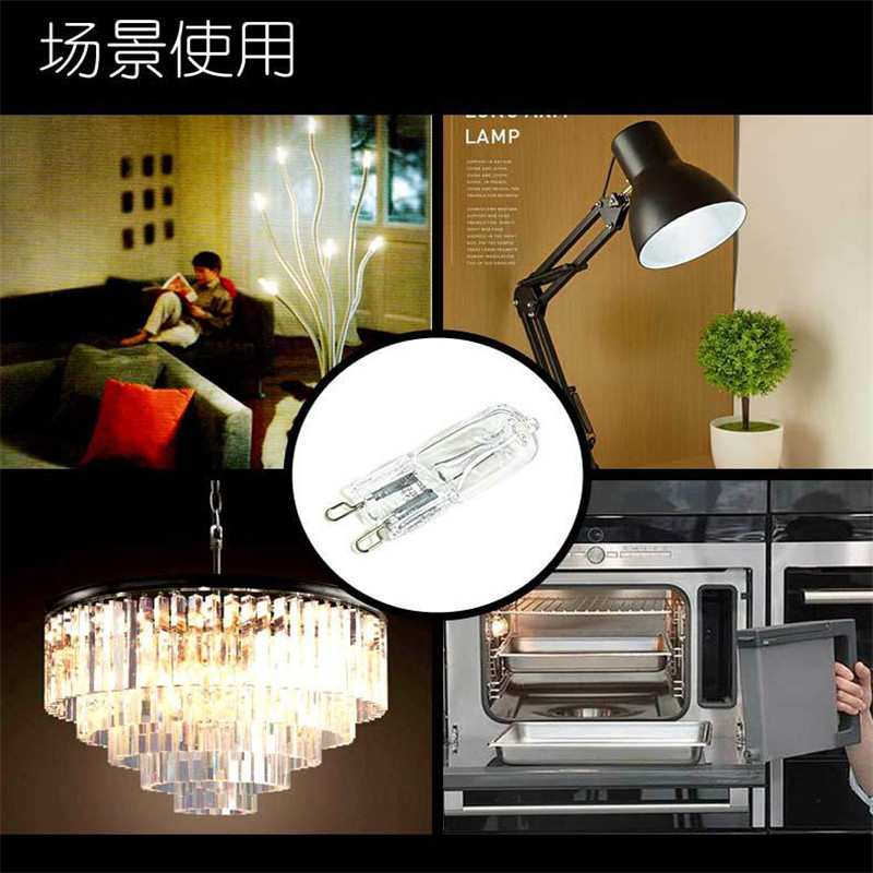 10PCS G9 220V 20W 25W 40W LED Lamp Bulbs Inserted Beads Crystal Lamp Halogen Bulb  Eco Halogen Light Bulbs Capsule Wholesale