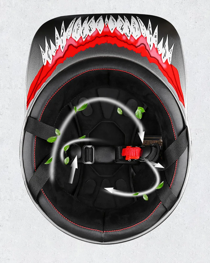 Casco de Venom para motocicleta, gorra de béisbol Retro, accesorios para gorra de béisbol de motocicleta, Casco de pato Vitange Dot Casco Moto 2023