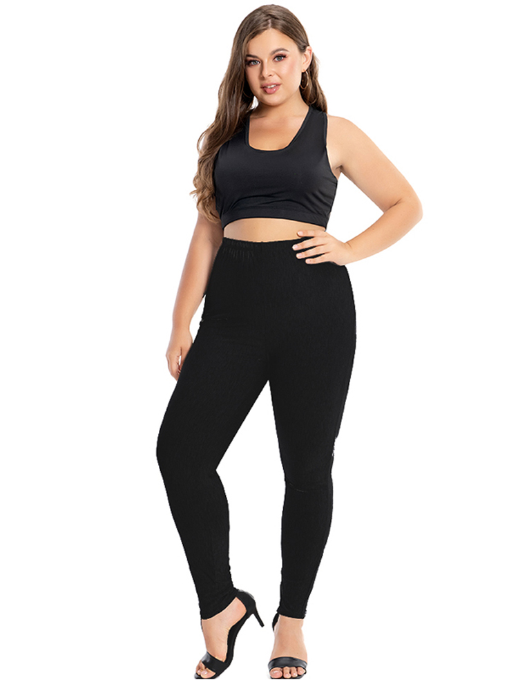 Однотонные леггинсы ярких цветов для женщин 7XL 6XL 5XL Модальный хлопок Большой размер Брюки-леггинсы до щиколотки Серый Черный Белый Розовый Красный Фиолетовый