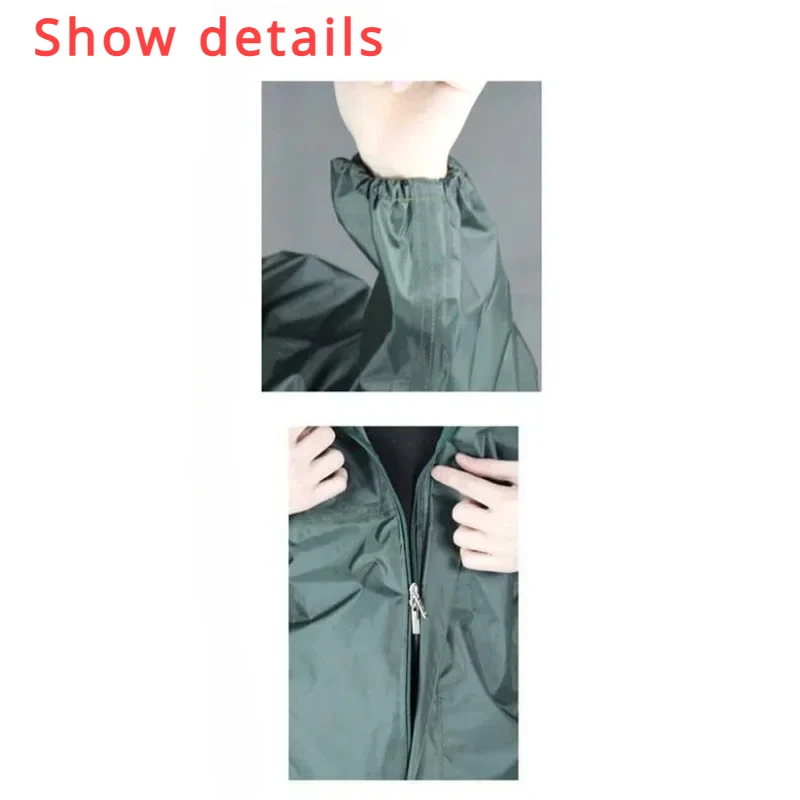 New Raincoat Suit Rainstorm Proof Motorcycle Portable for Outdoor Riding Detachable Motorcycle Accessories