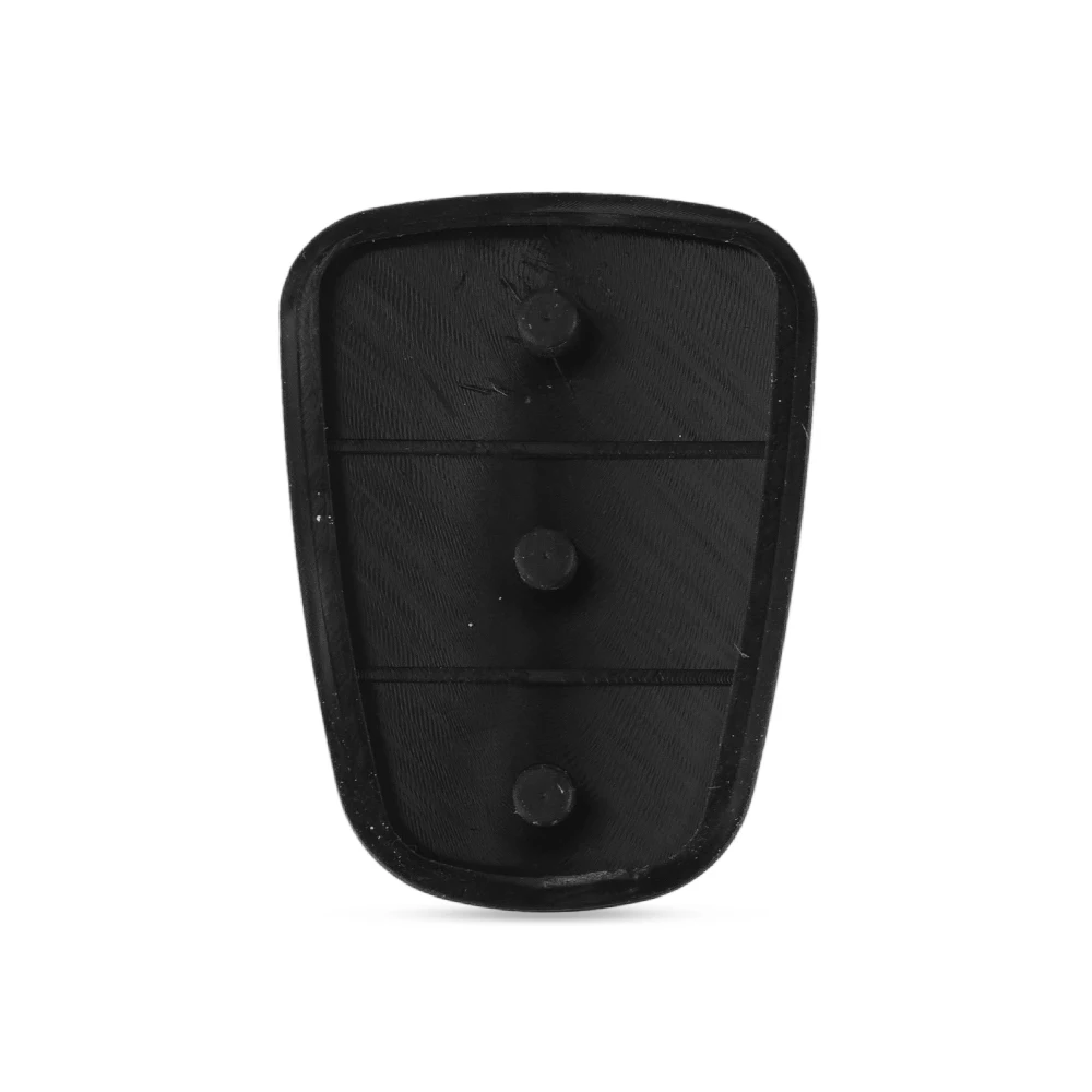 KEYYOU 3 Nút Remote Key Fob Ốp Lưng Miếng Lót Cao Su Dành Cho Xe Hyundai I10 I20 I30 IX35 dành cho Xe Kia K2 K5 Rio sportage Lật Chìa Khóa