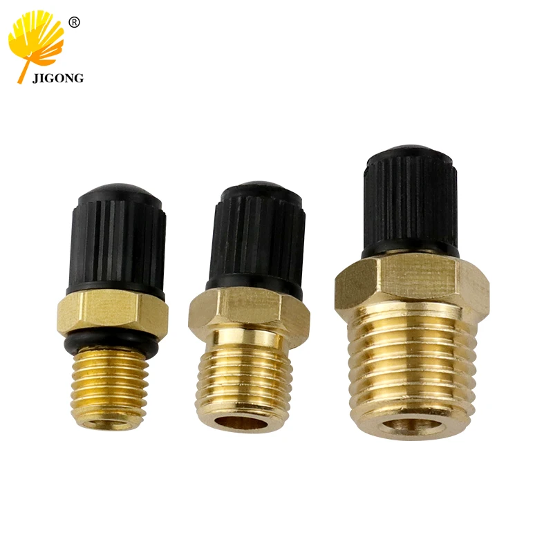 Brass Tire Valve Stems 1/8 NPT 1/4 NPT M8x1  High-Quality Air Valves for Car Motorcycle  Bike Tires Caps  Durable