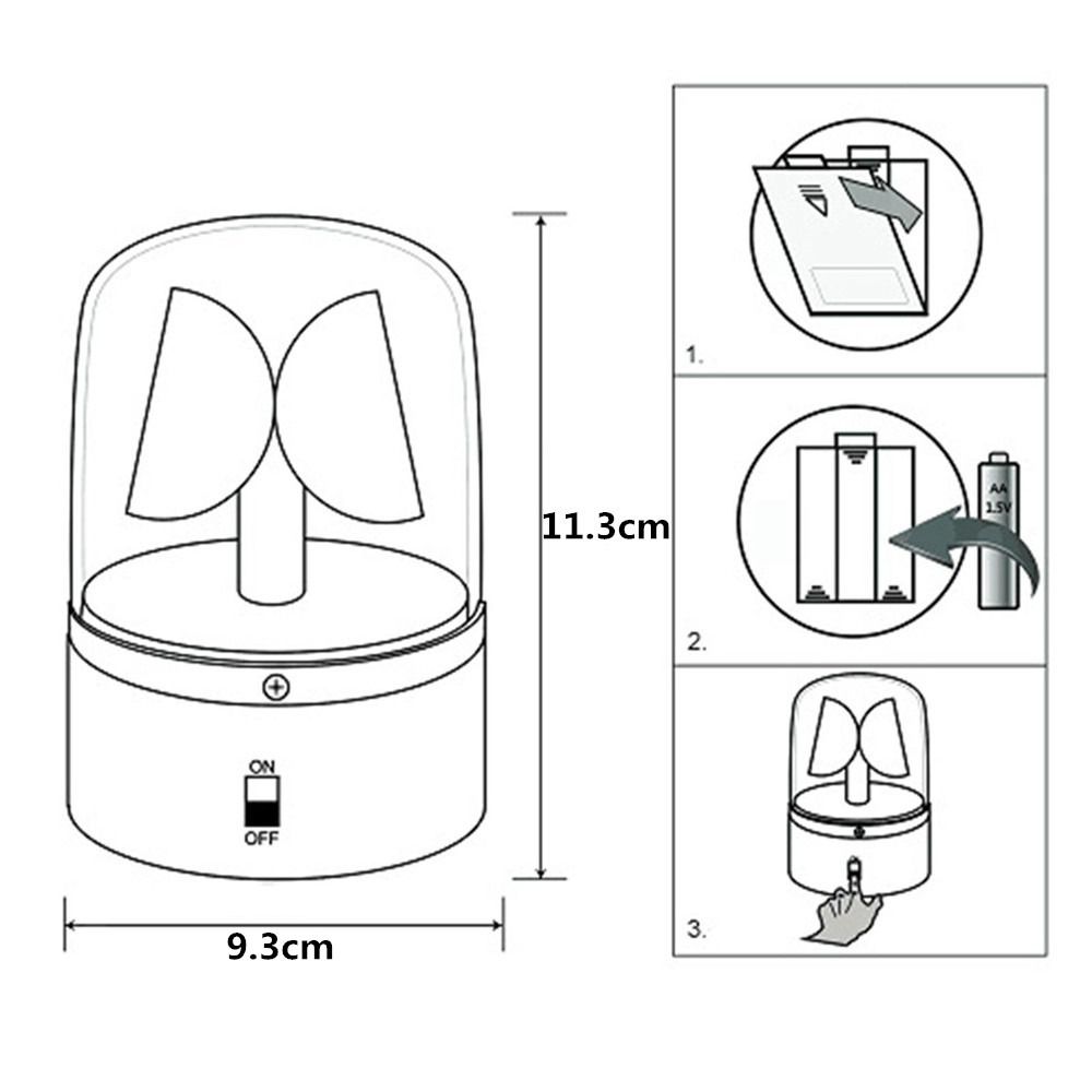 Stroboscope rotatif d'urgence pour la sécurité routière, gyrophare, lumières iodées pour camion, bus