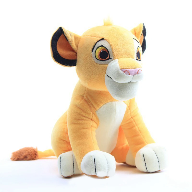 Kreskówkowy Król Lew i Syn Simba Miękka Lalka Dziecięca Młody Simba Pluszaki Zabawki dla Dzieci Prezenty Świąteczne
